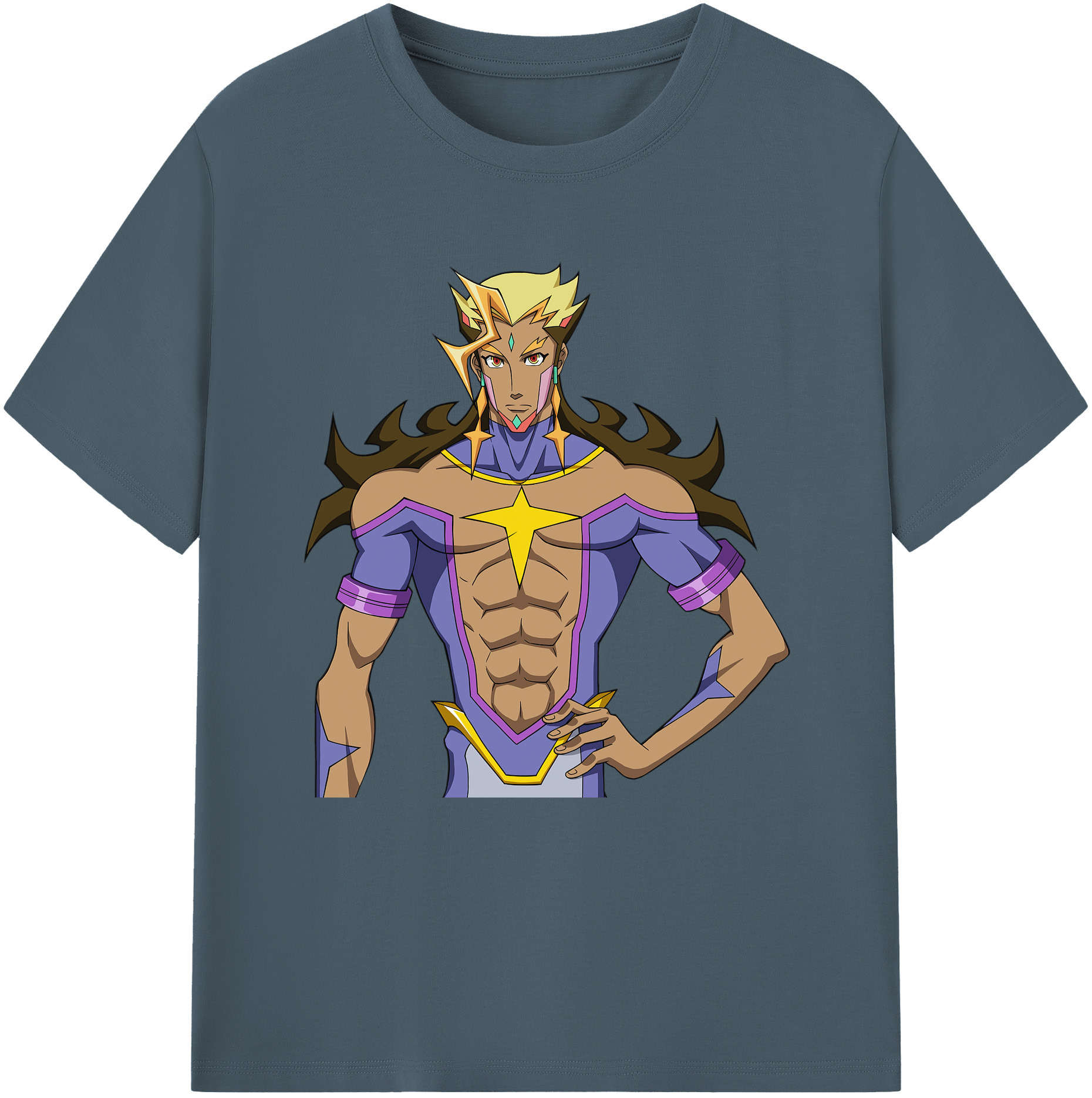 （画像用） 遊☆戯☆王 Yu-Gi-Oh! 綿100％半袖Tシャツ（フロントプリント）